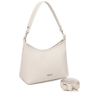 Hobo Bag - Pu Leather Crossbody Purse Zier Closure Travel o_o